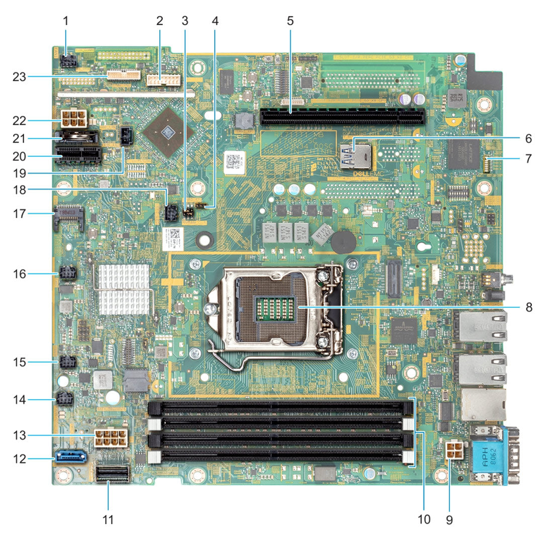 J6F4T — System Board Motherboard | Dell PowerEdge R240