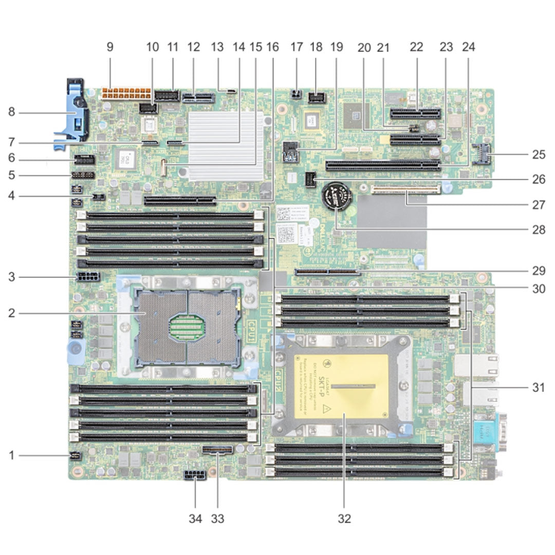 WKGTH — System Board Motherboard | Dell PowerEdge R440
