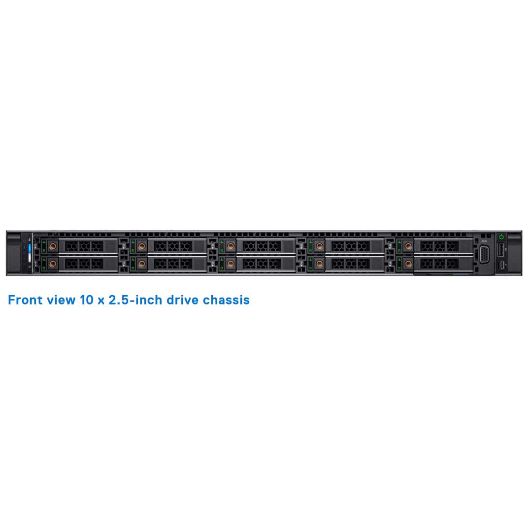 P1P1G — 10x 2.5" SAS/SATA Rack Chassis | Refurbished Dell PowerEdge R640