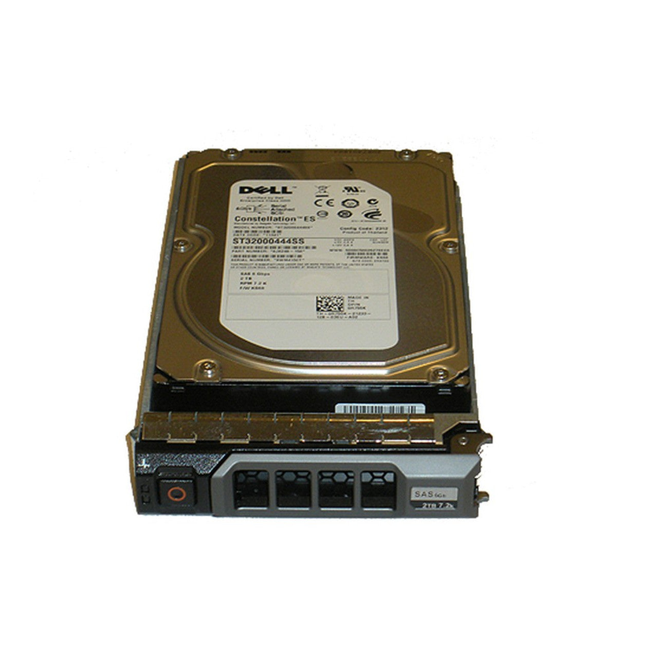 Dell 37MGT Hard Drive 2TB 7.2K SAS 3.5in