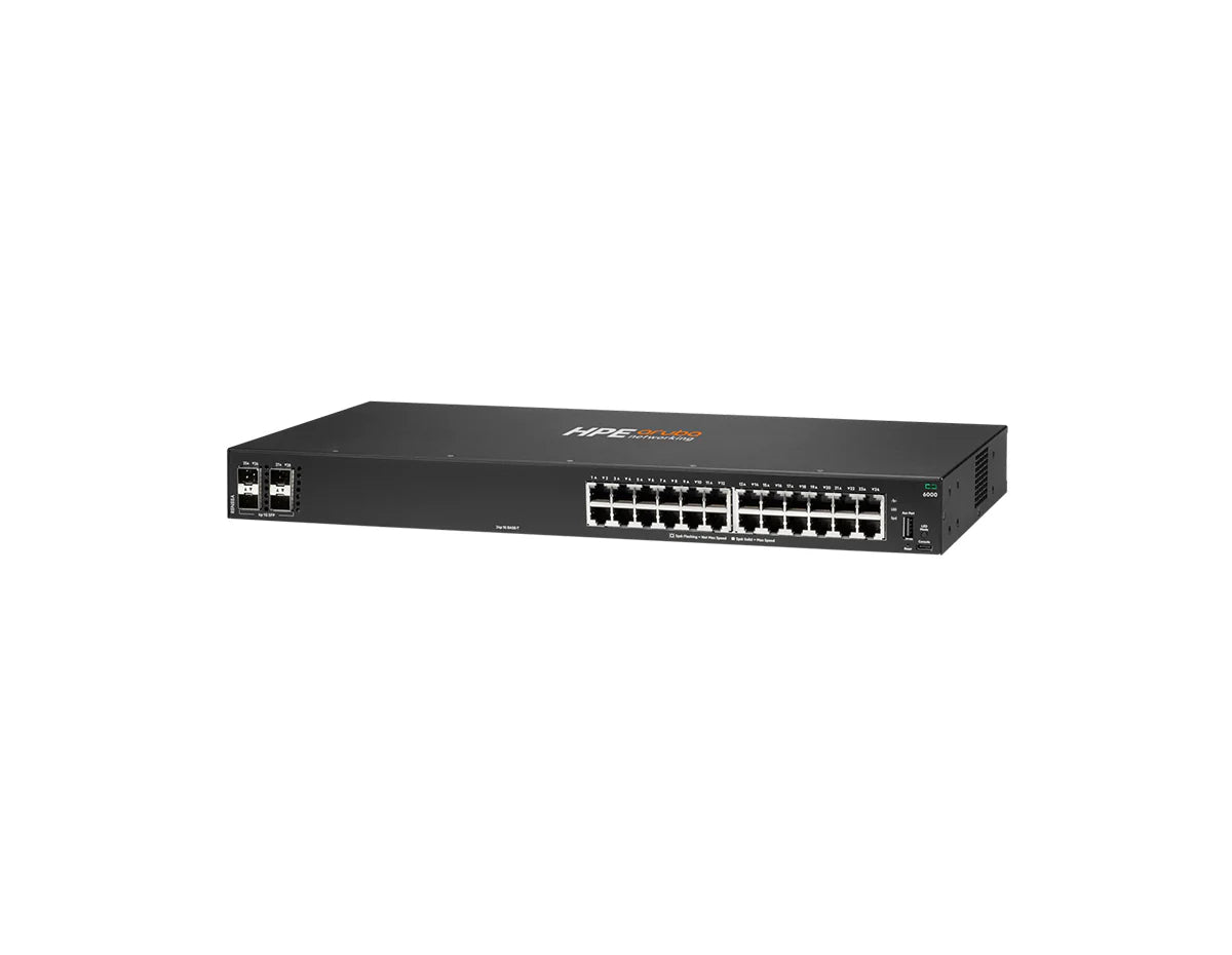 HPE Aruba Networking R8N88A 6000 24G 4SFP Switch