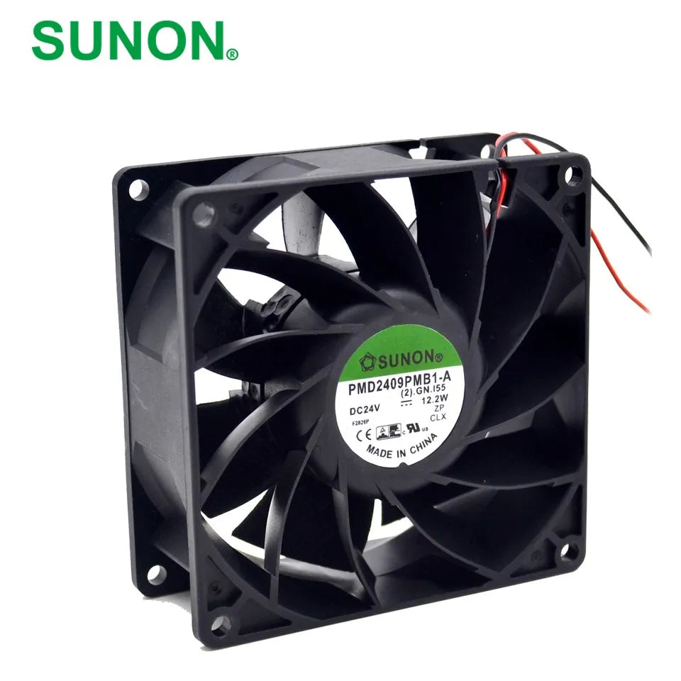 For SUNON Brand new Inverter cooling fan 24V PMD2409PMB1-A 92mm wind pressure computing devices with axial fans 92*92*38mm - AliExpress 7 - aloinfousa.com