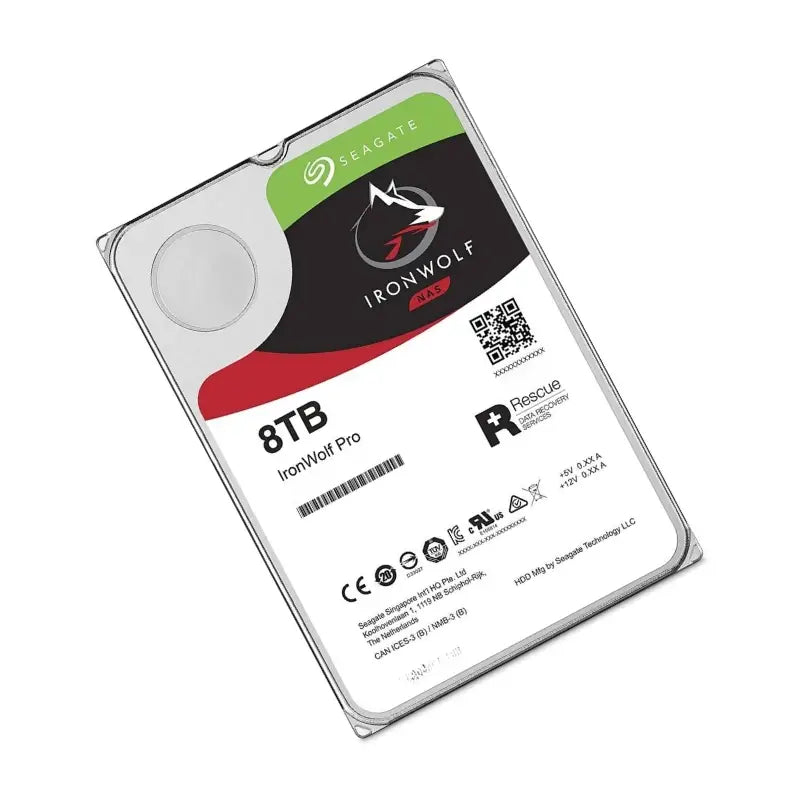 ST8000VN0022 SEAGATEIronwolf Nas 8TB 6GBPS-SATA 7.2K RPM 3.5Inch HDD