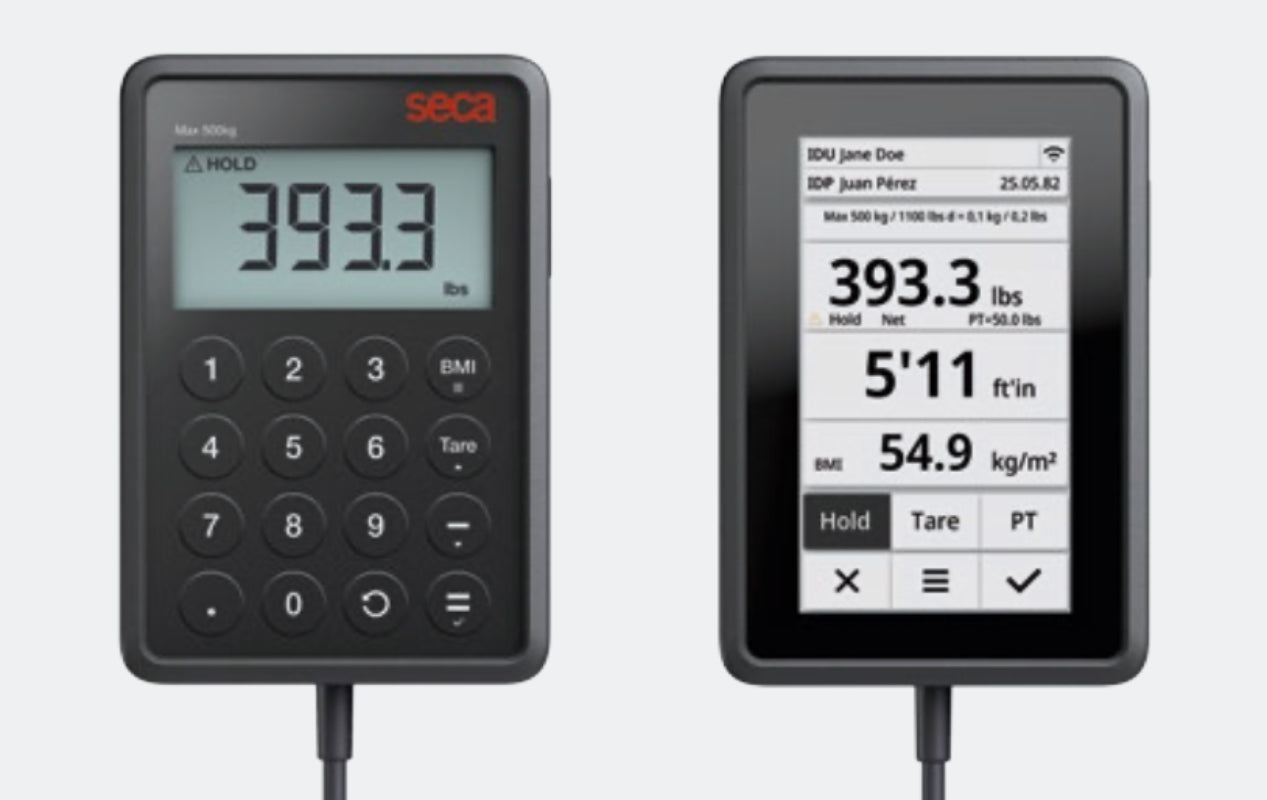 XLine Hold Digital Bariatric Wheelchair Scale w/ Handrail