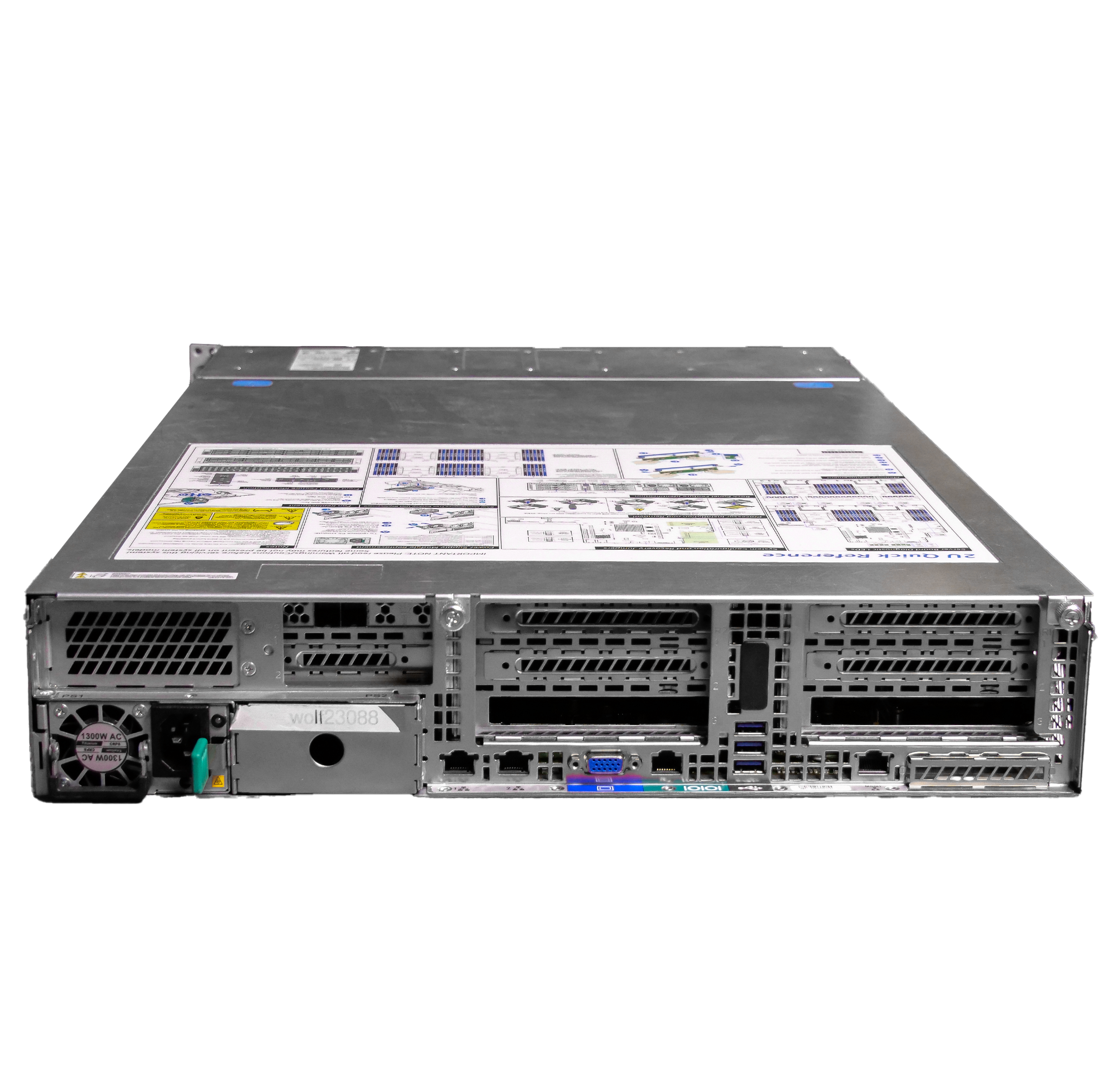 Intel R2308WFTZSR Dual Xeon Silver 4210 2.20GHz 128GB DDR4 2U Rackmount Server