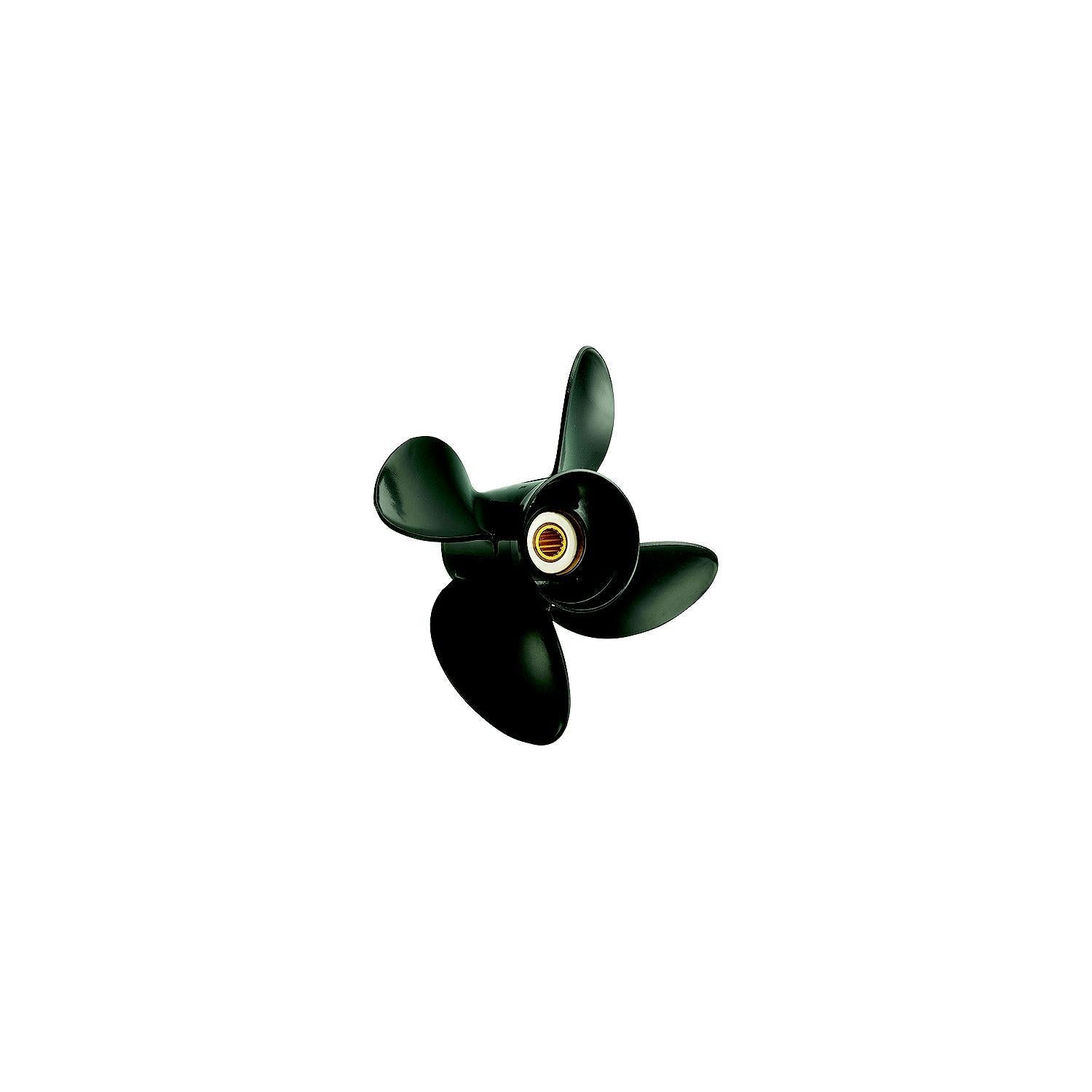 Solas Propeller 5013-087-05 Solas Amita 4 Aluminum 4-Blade Propeller for Nissan, & Tohatsu