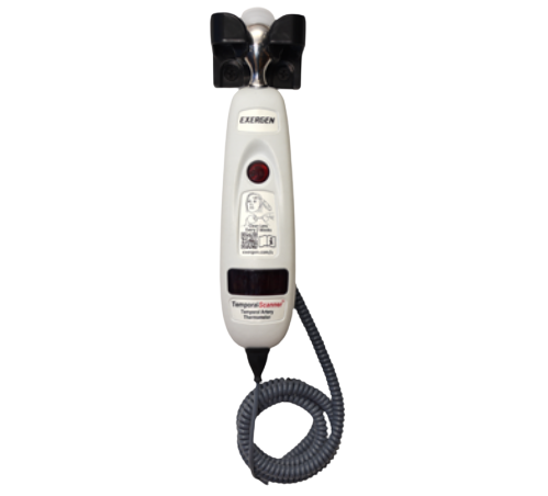 TAT-5000S Thermometer w/ Wall Mount & Latex Free Coiled Cable
