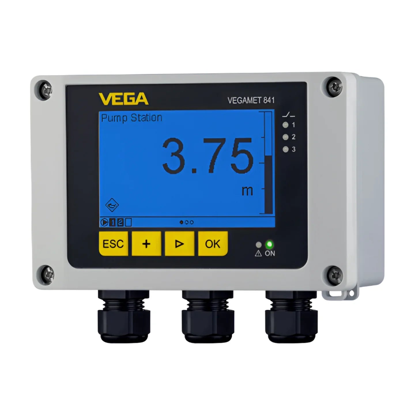 VEGA VEGAMET 841 Robust controller and display instrument for level sensors