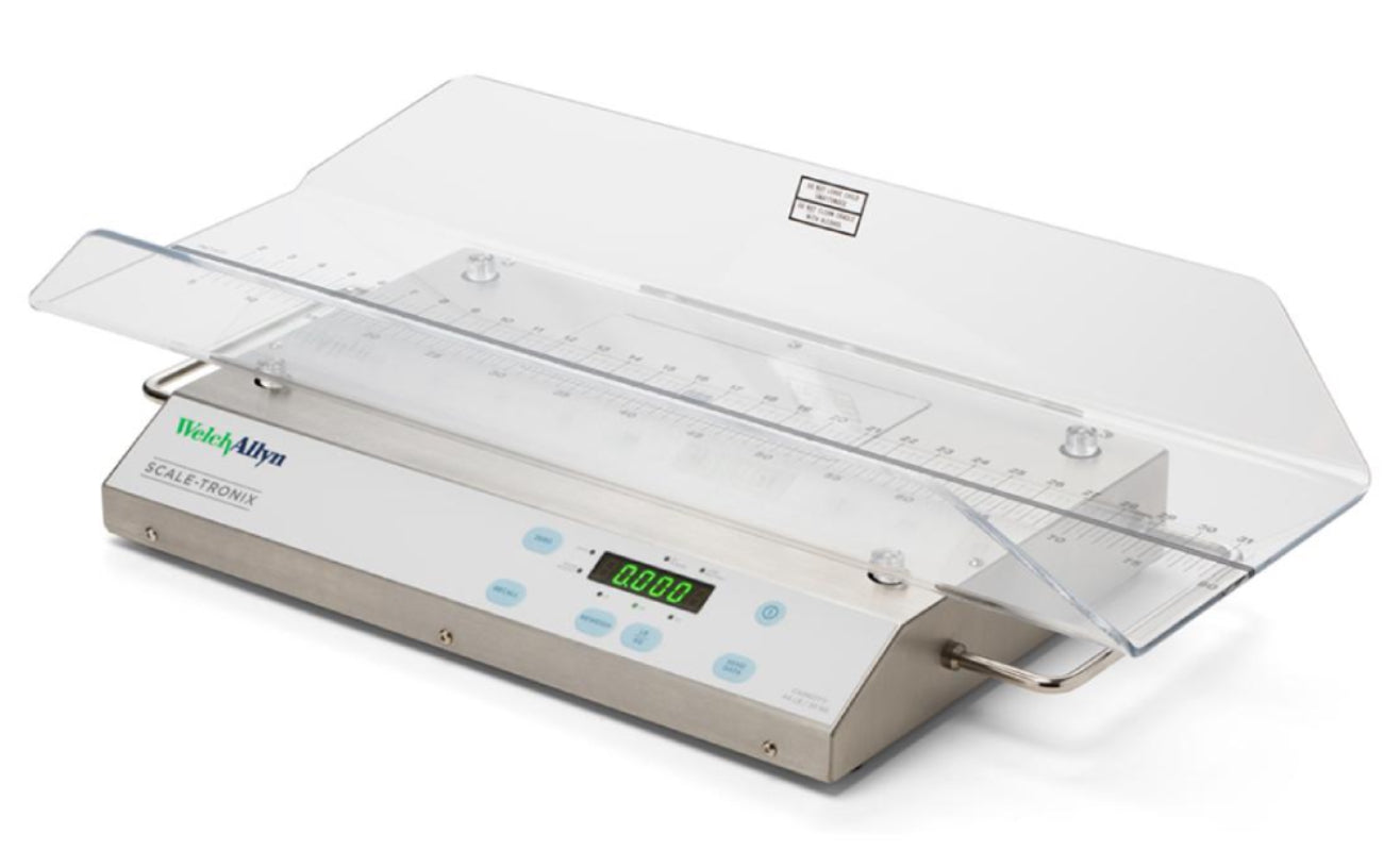 Scale-Tronix Digital Pediatric/Infant Scale. Oversized Two-Sided Cradle. kg