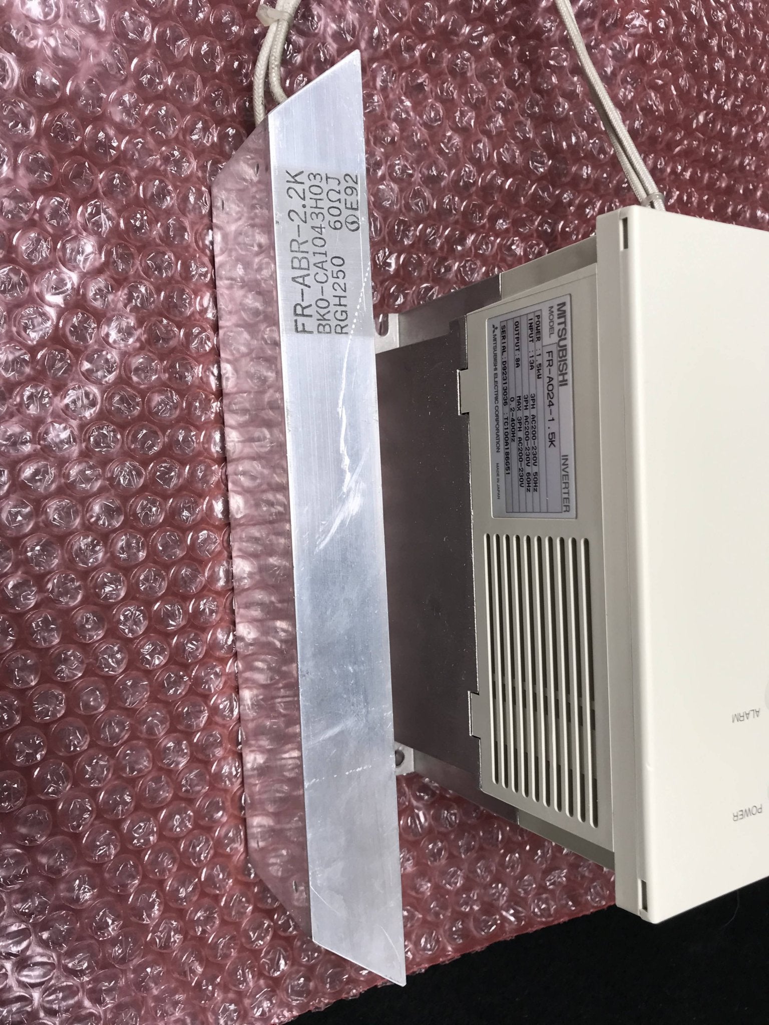 AC Inverter W/ Brake (FR-A024-1.5K/FR-ABR-2.2 Shimadzu