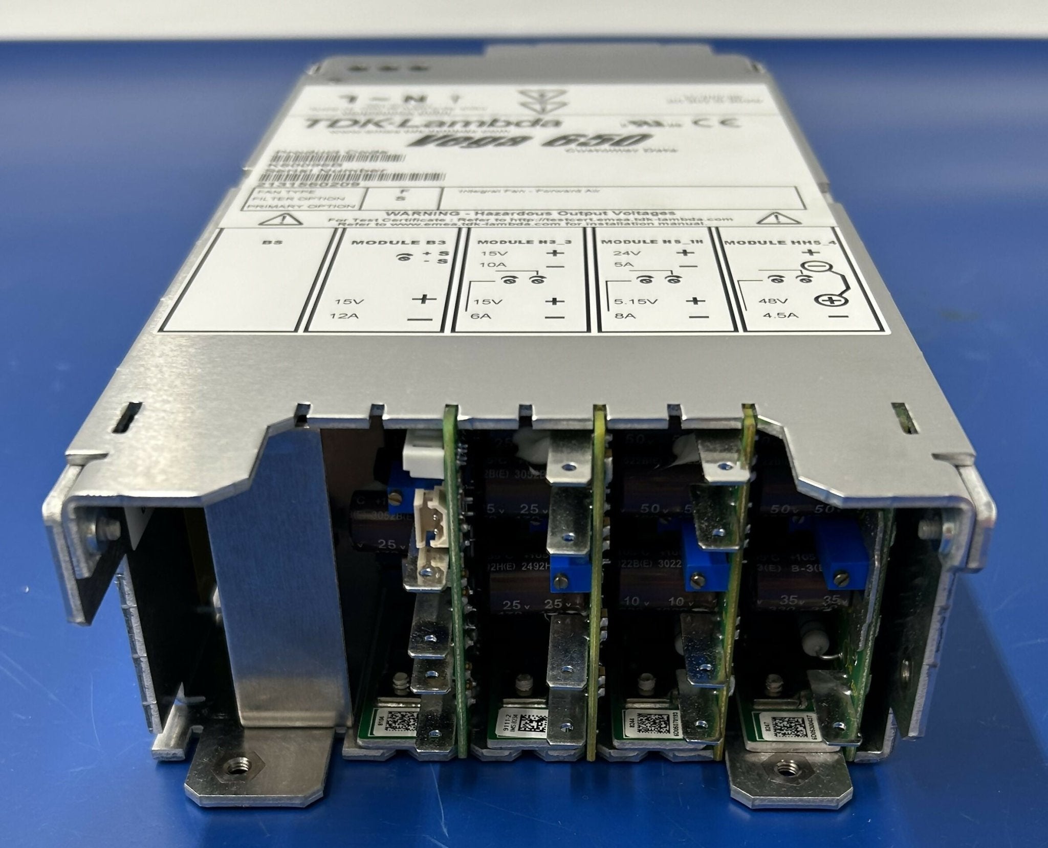 AC/DC VEGA650 POWER SUPPLY NEW (07755114/7755114/K60096B SIEMENS/LAMBDA