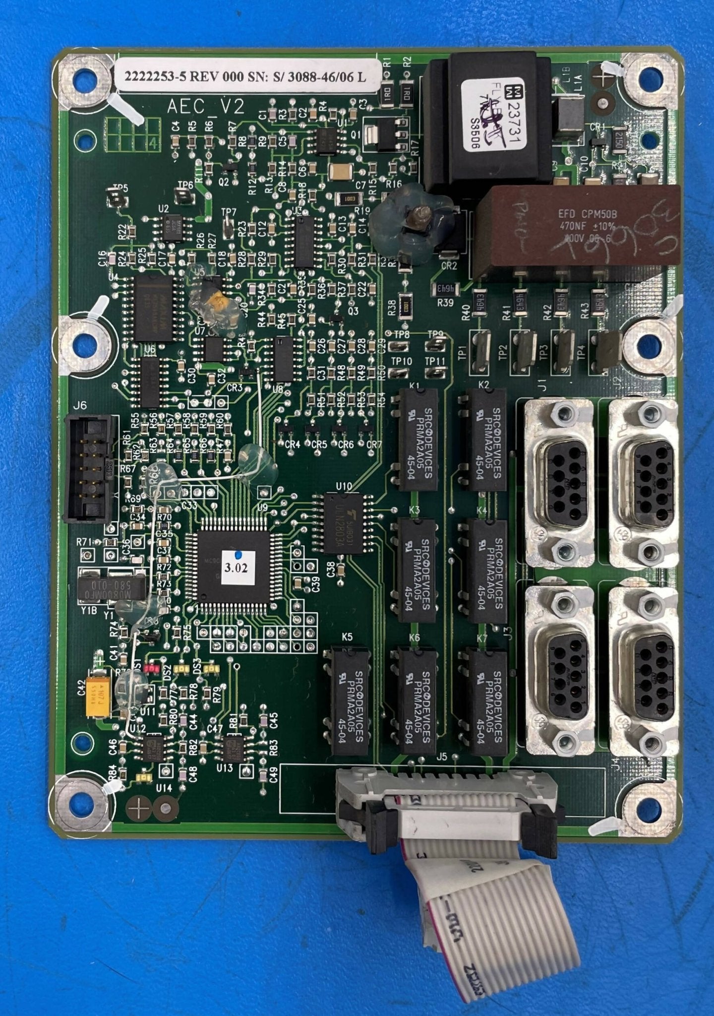 AEC V2 BOARD (2222253-5 REV-000 GE