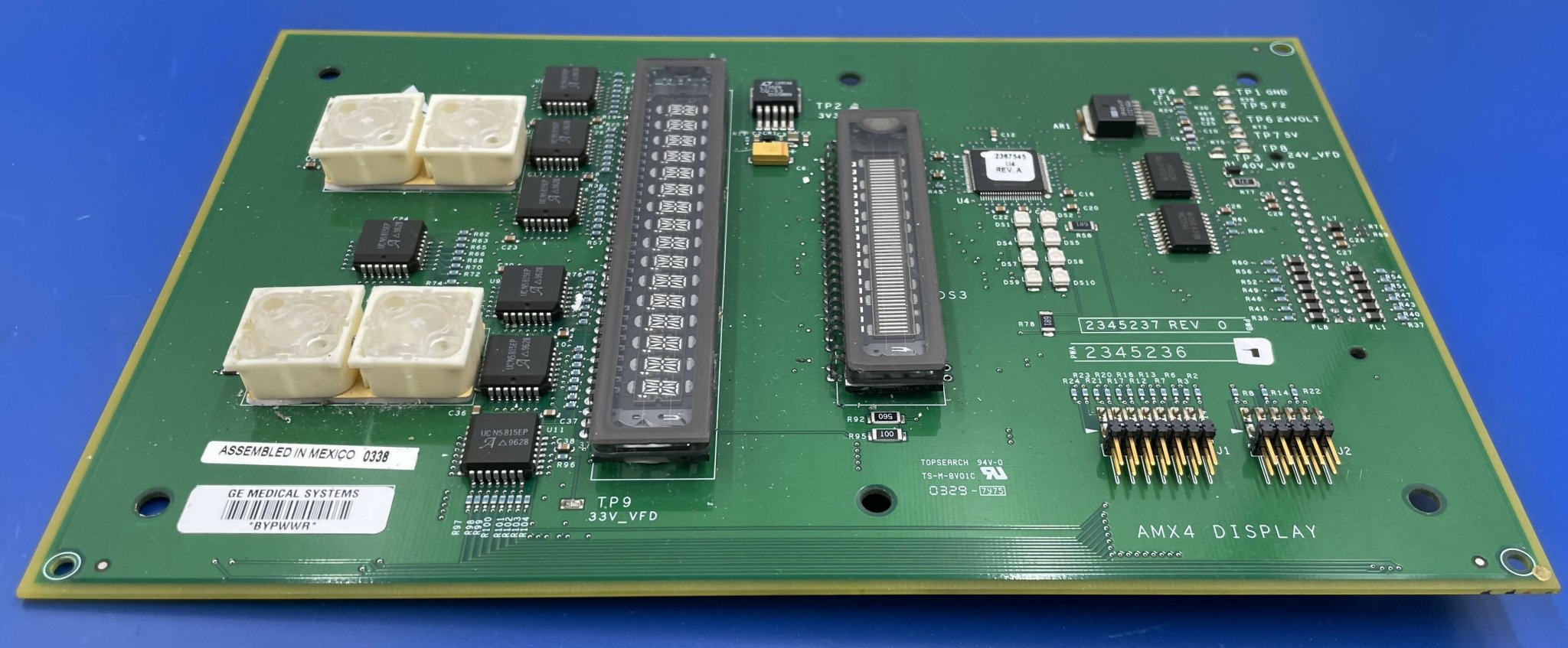GE 2345236 - AMX4 Display PCB for X-Ray Top | Alo Tech Solutions