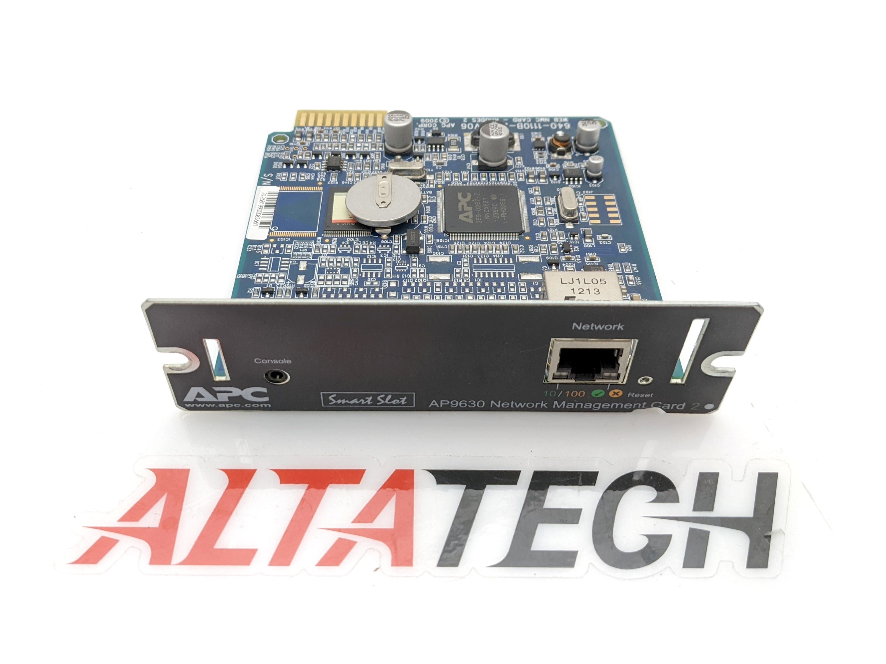 APC AP9630 Smart slot 2 Network Management Card for UPS