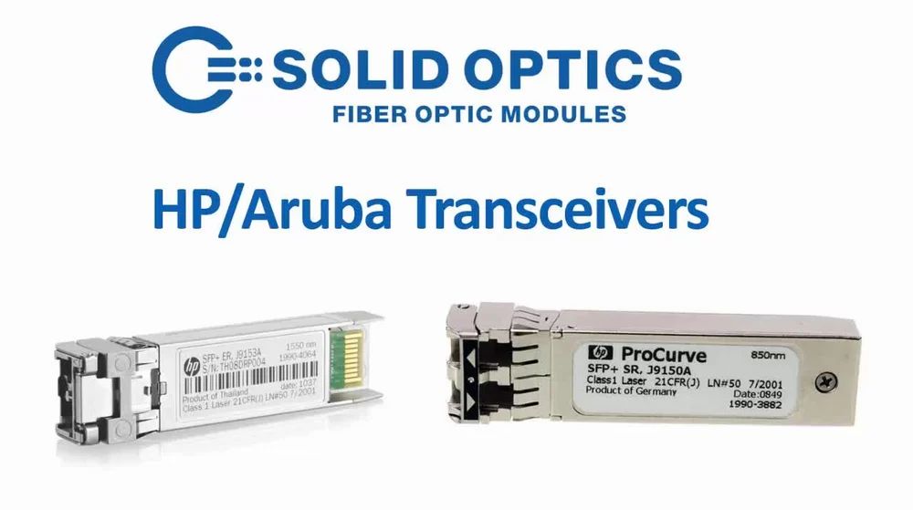 Aruba 1G SFP LC SX 500m OM2 MMF Transceiver (J4858D