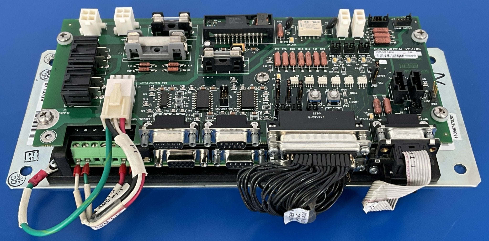 ASM MOTOR CONTROL W/MMI PCB (453567478281 REV A) PHILIPS