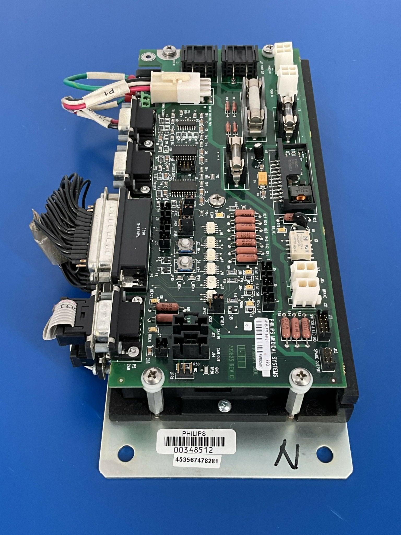 ASM MOTOR CONTROL W/MMI PCB (453567478281 REV A PHILIPS