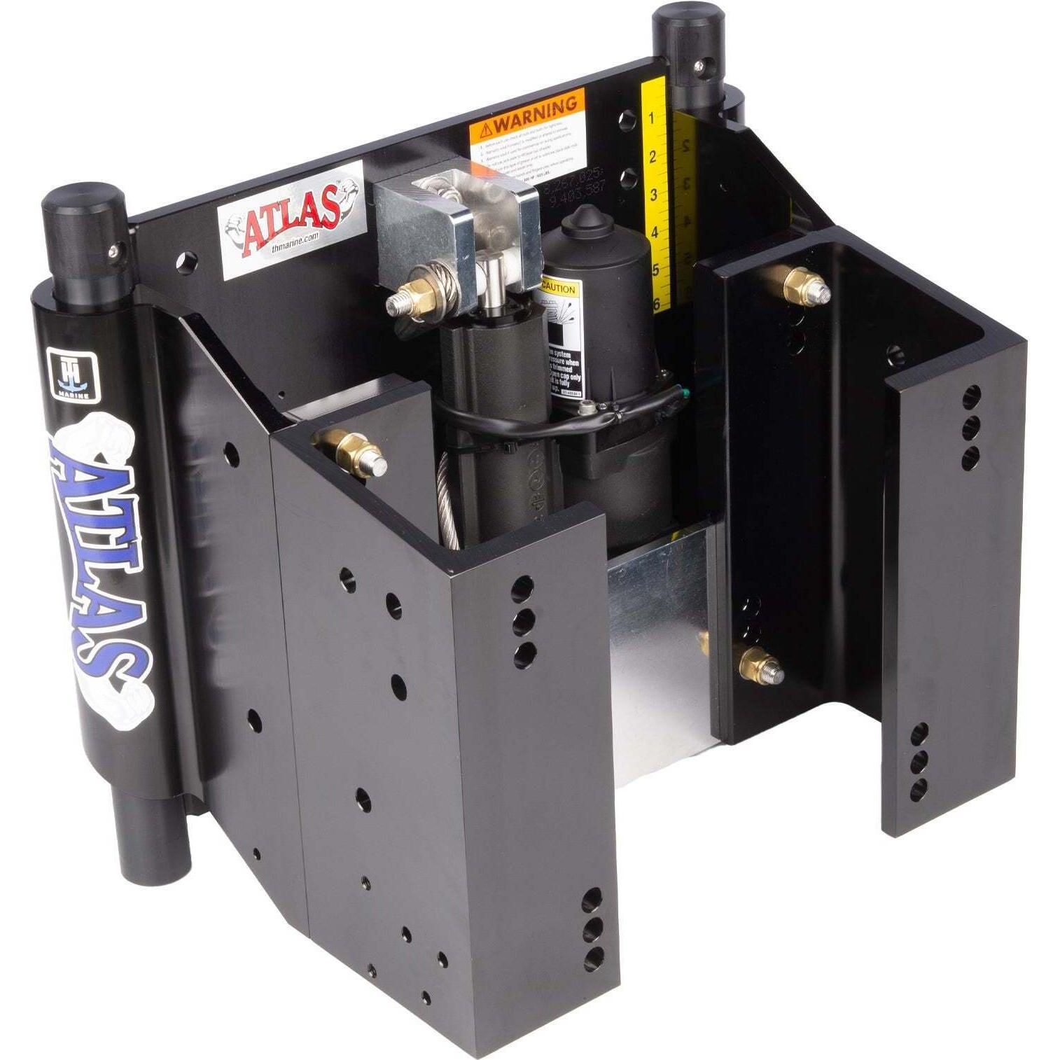 T-H Marine ATLAS™ 10" Hydraulic Jack Plate Heavy-Duty f/Verado - Black