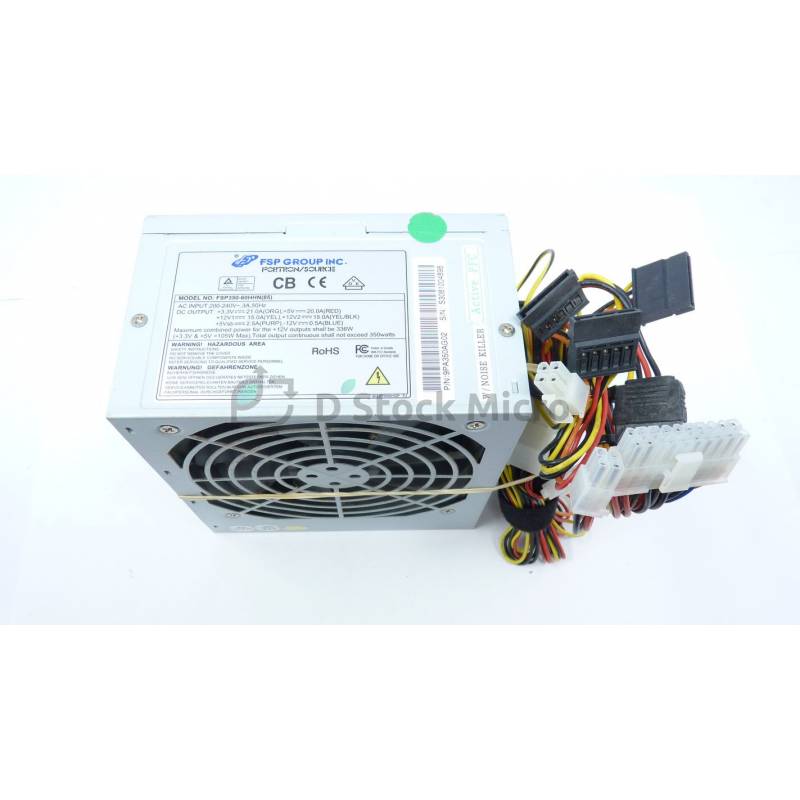 dstockmicro.com Power supply FSP Group FSP350-60HHN(85) / 9PA350AG02 - 350W
