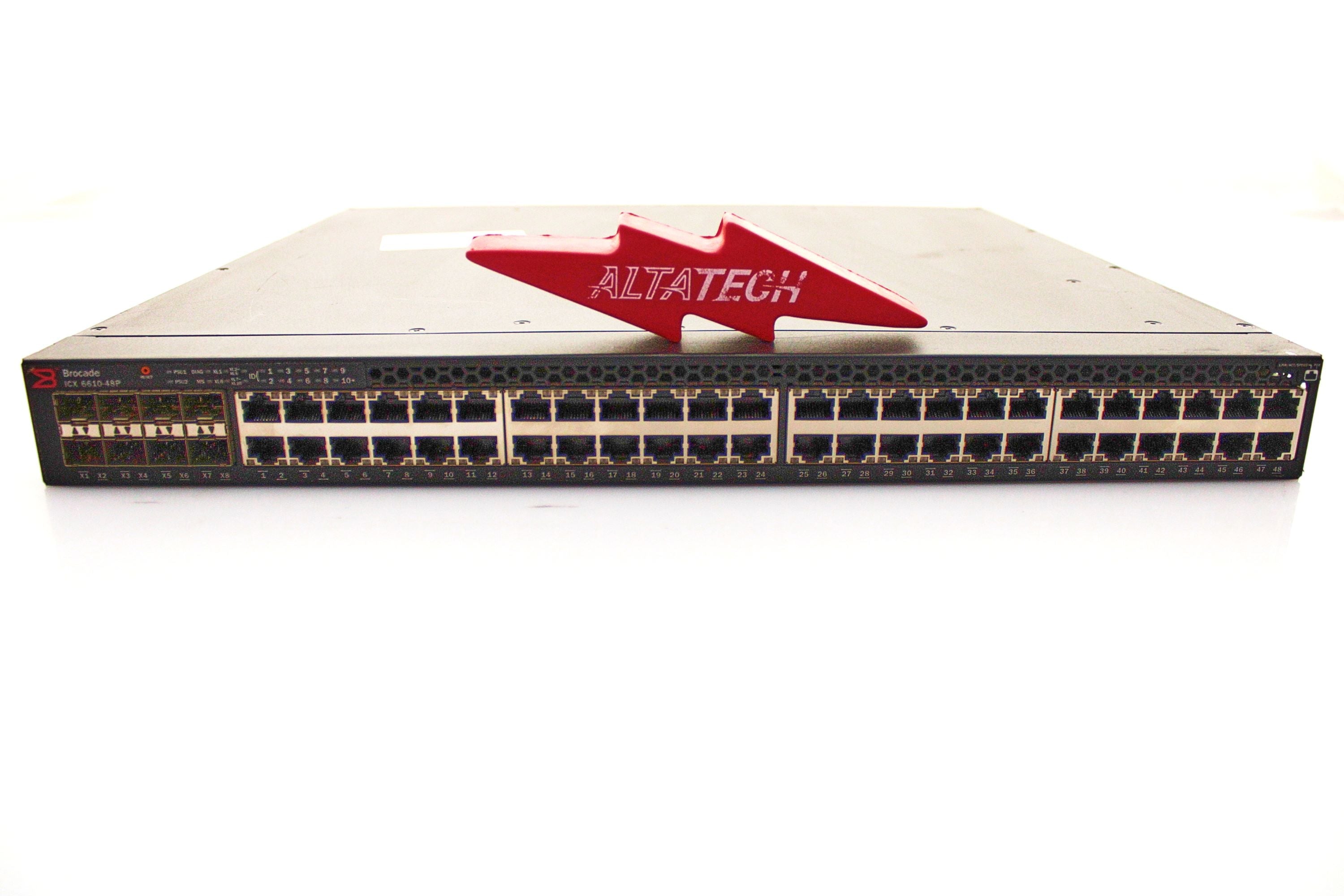 Brocade ICX6610-48P-PE 48-Port 1G RJ45 PoE+