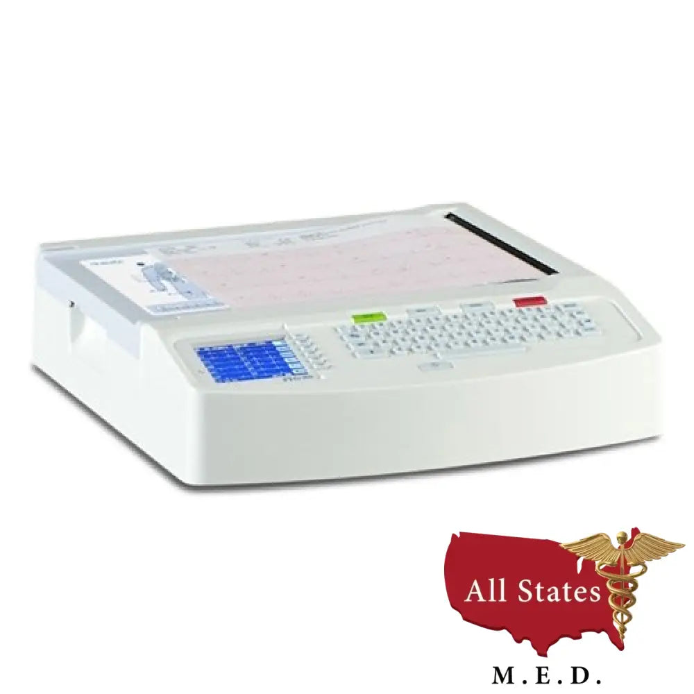 Burdick Mortara ELI 250c EKG 12 lead With Interpretation