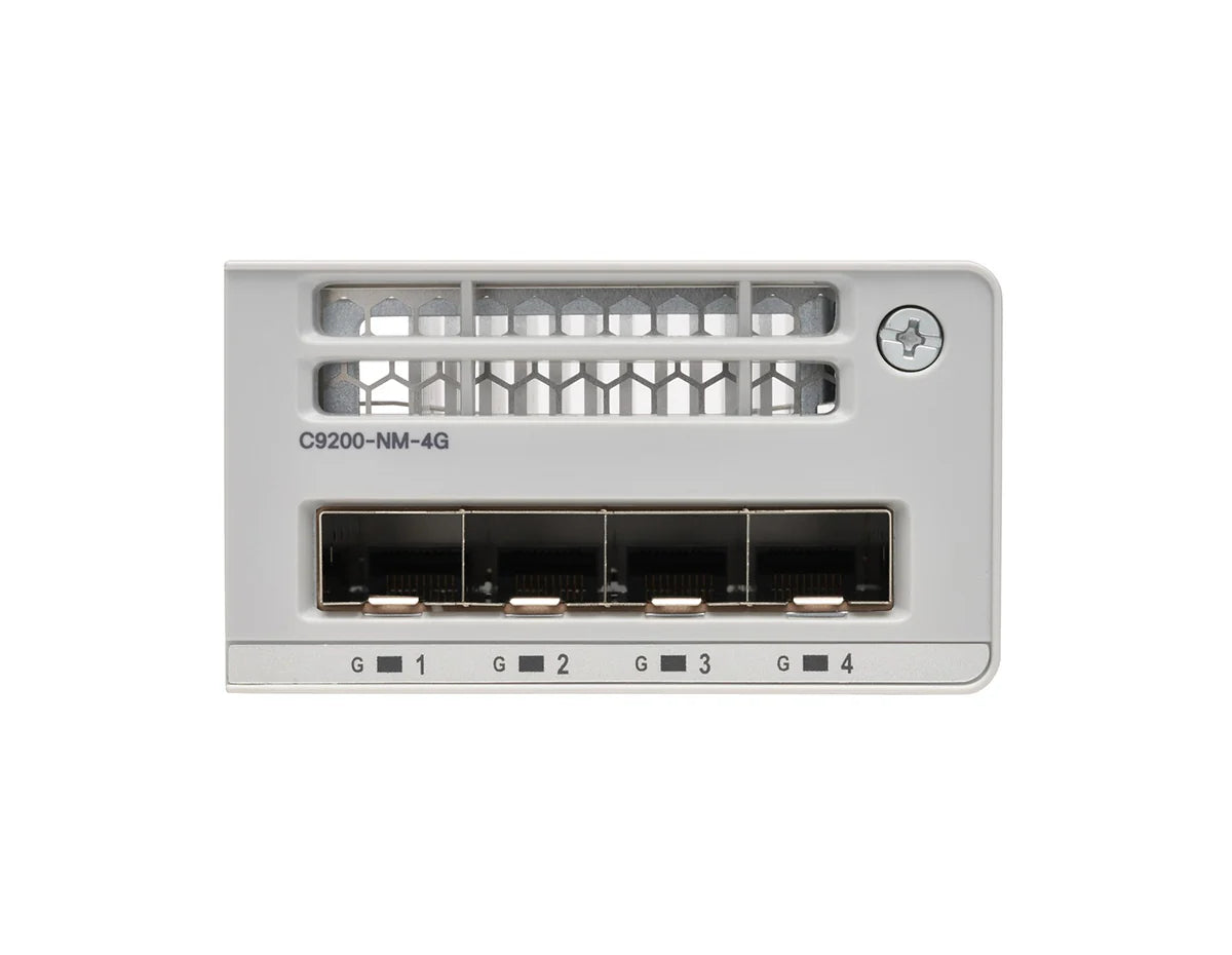 Cisco C9200-NM-4G Network Module for Catalyst 9200 Series (4x1G SFP Ports