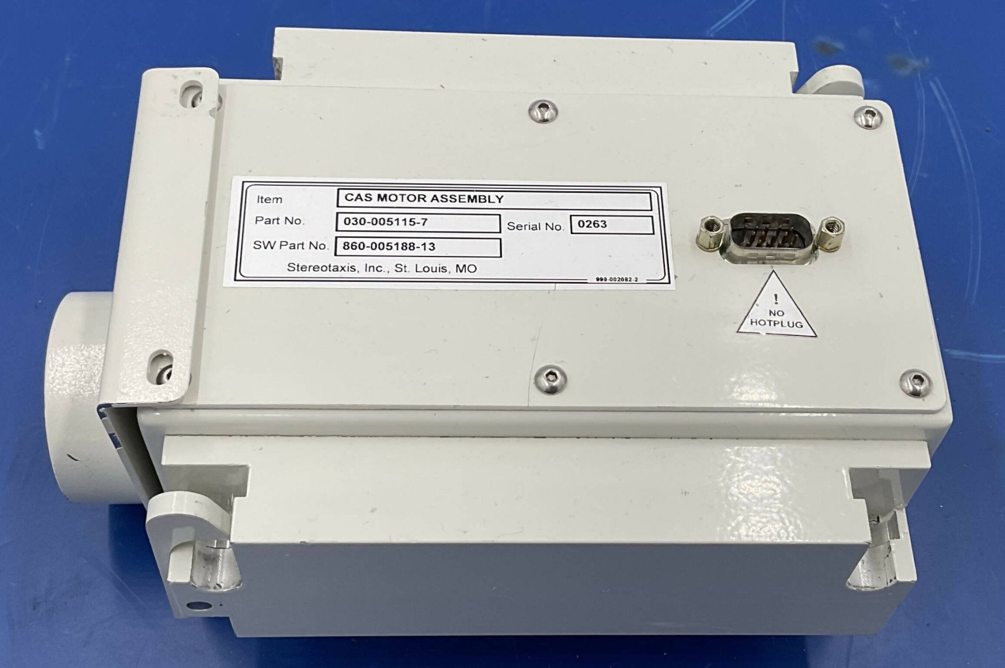 Siemens 030-005115-7 - CAS Motor Assembly Artis ZEE Front View | Alo Tech Solutions