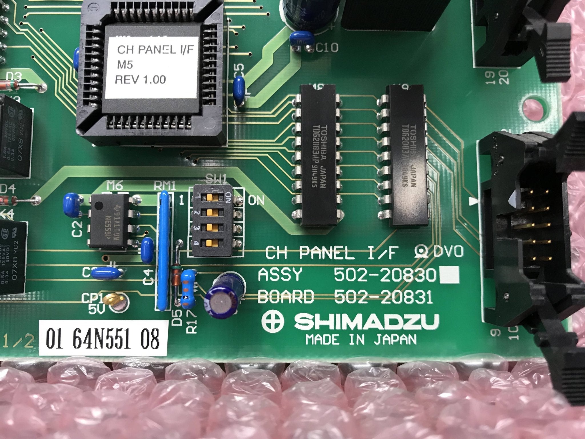 CH Panel I/F Board (502-20831 Shimadzu