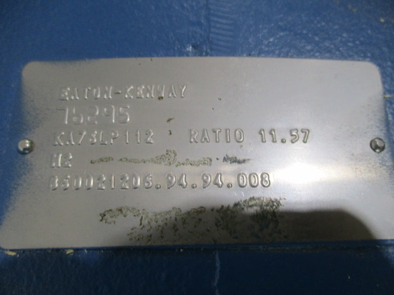 EATON KENWAY GEAR BOX REDUCER 76295 NSNP