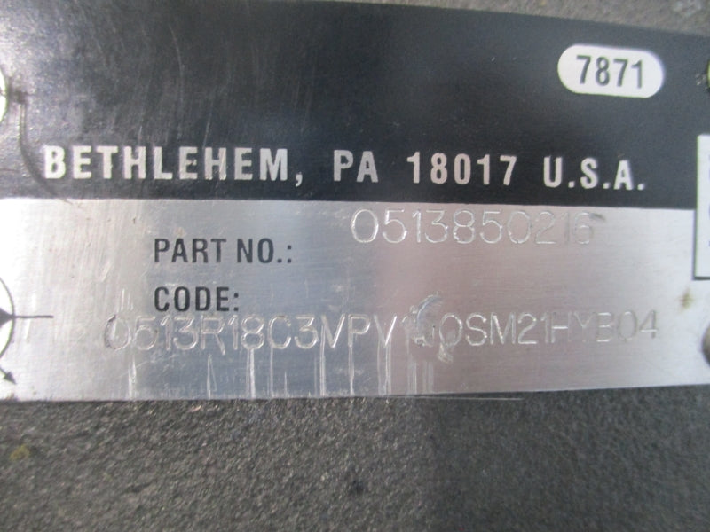 BOSCH 0513850216 VANE PUMP 0513R18C3VPV100SM21HYB04 3000PSI NSNP