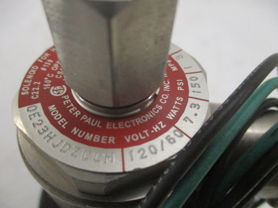 PETER PAUL ELECTRONICS OE23HJDZCM F1025C-X1 120V 150PSI NSNP