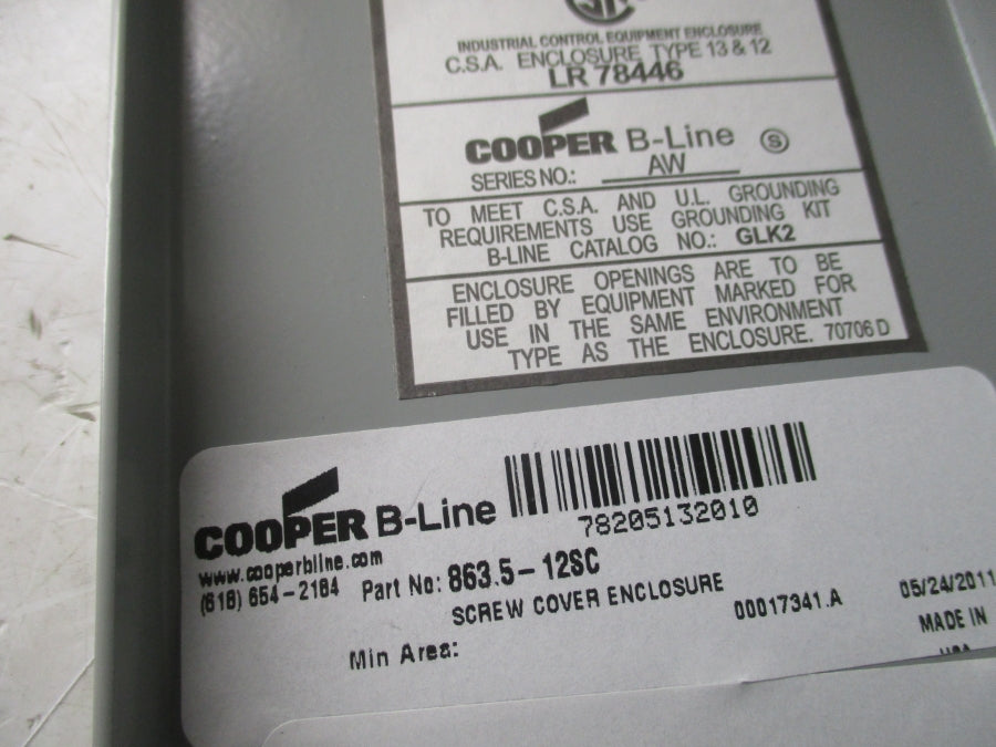 COOPER 863.5-12SC (AS PICTURED) NSNP