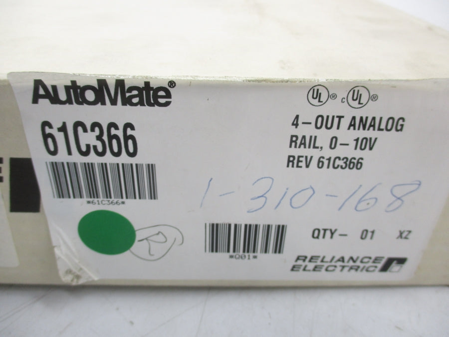 RELIANCE ELECTRIC 61C366 86429-76RA 120VAC 0.15A NSMP