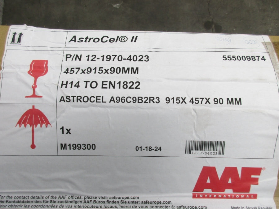 AAF INTERNATIONAL 12-1970-4023 NSMP