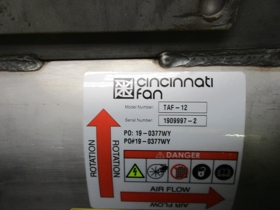 CINCINNATI TAF-12 230/460V 2/1A NSNP