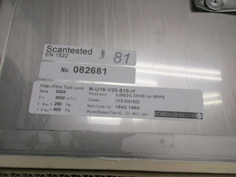 MCLEAD RUSSEL N-U15-V30-610-RF NSMP