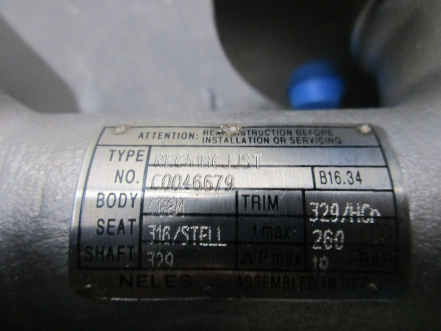 JAMESBURY QPX1C/K15C RECA1HCJJST C0221531 100PSI NSNP