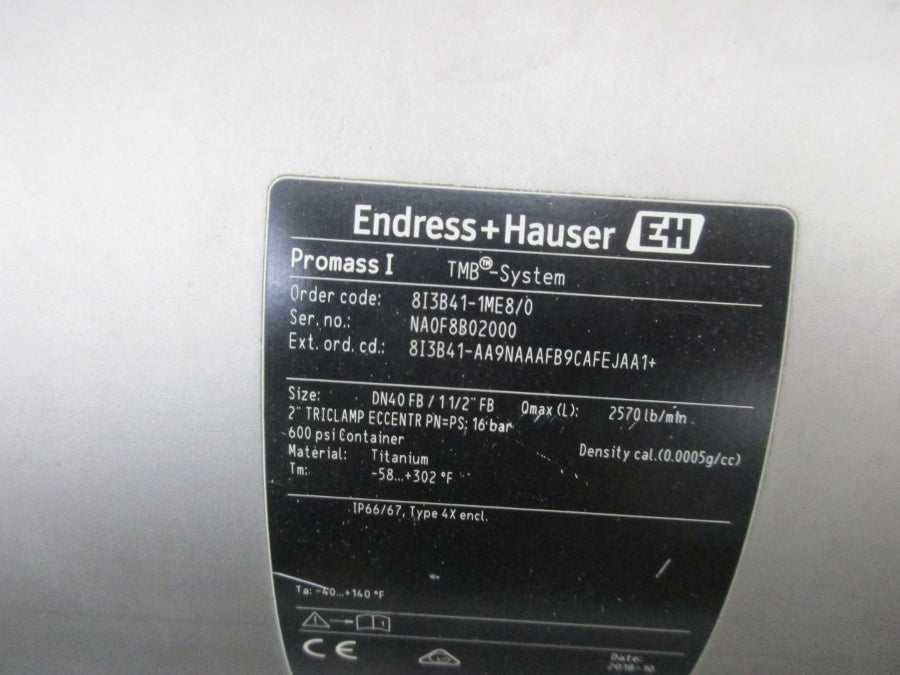 ENDRESS+HAUSER 8I3B41-1ME8/0 NSNP