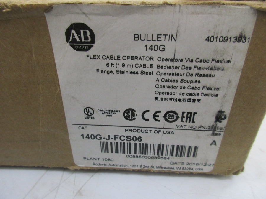 ALLEN BRADLEY 140G-J-FCS06 SER. A (AS PICTURED) NSMP