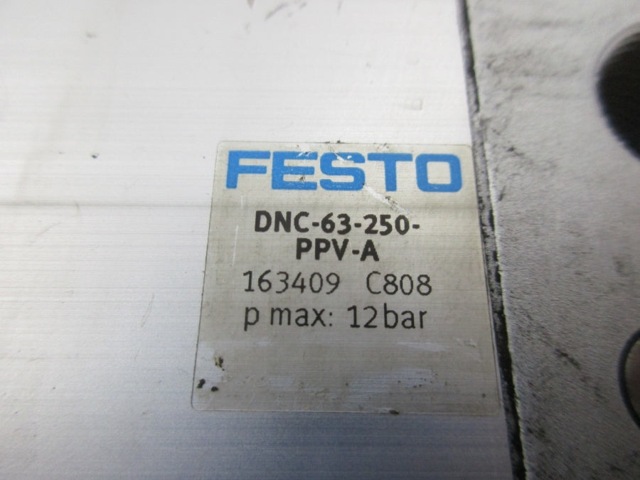 FESTO DNC-63-250-PPV-A 163409C808 UNMP