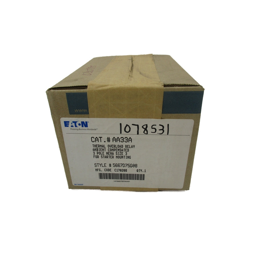 EATON AA33A 5667D75G08 NSFS