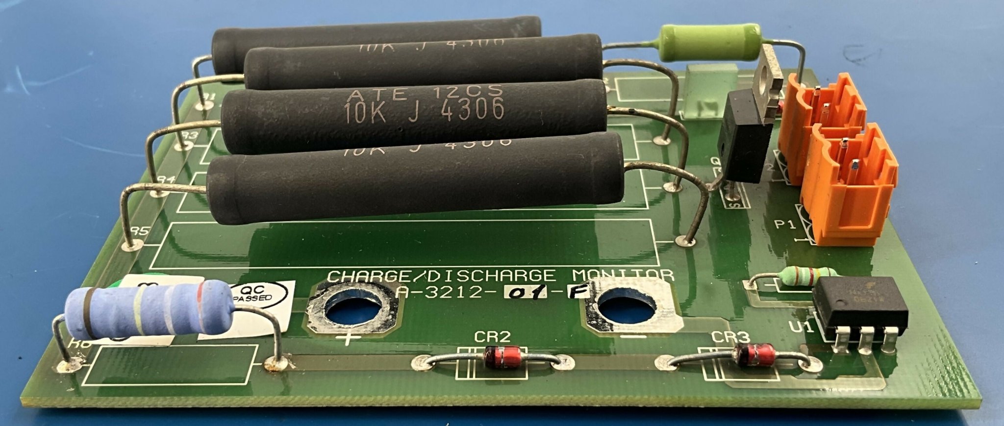 CHARGE/DISCHARGE MONITOR BOARD (A3212-01-F) GE
