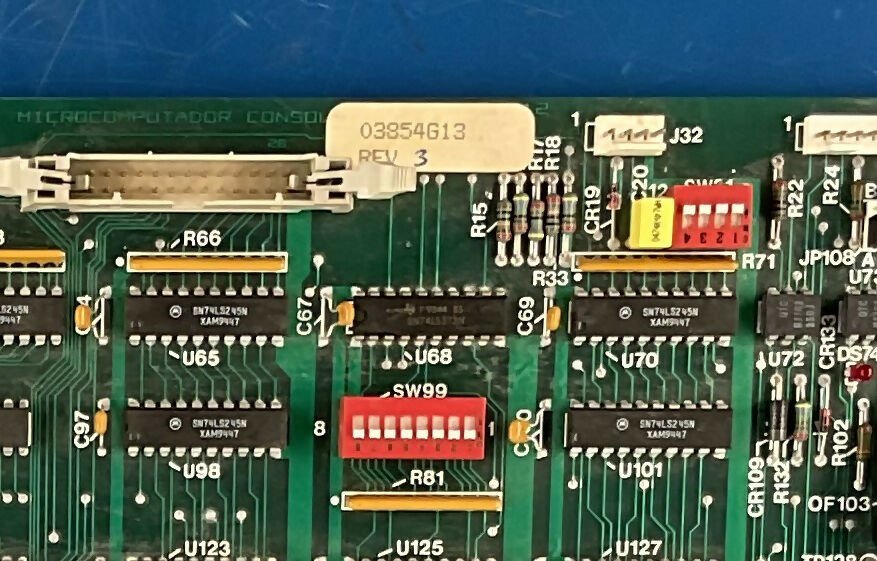 C.I. MCOMP.CONSOLE (COMP.FIL. BOARD (46-903854G13/03854G13 Rev-3 GE