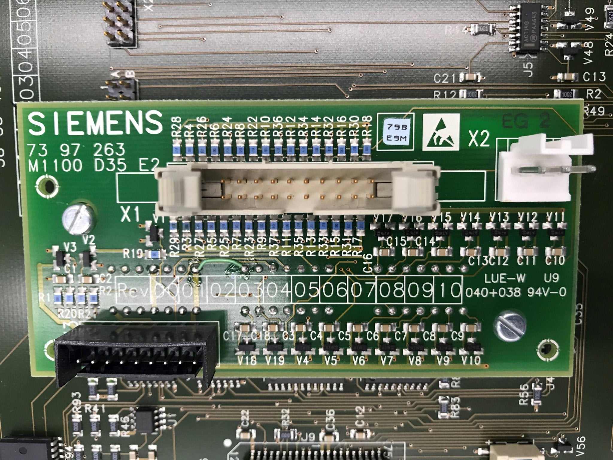 Circuit Board D30-D35 (03835456 /7347263 Siemens