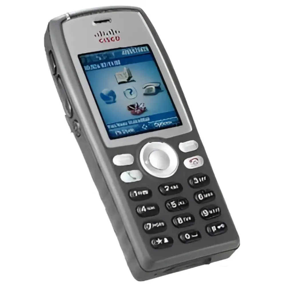 Cisco 7926G Unified Wireless IP Phone CP-7926G-W-K9 - 6-Line, WiFi, Barcode Scanner - New