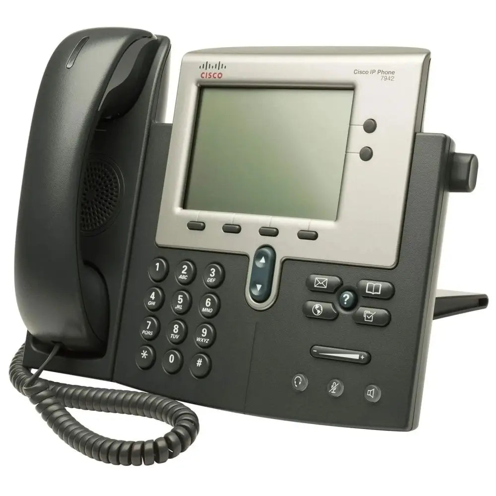 Cisco 7942G Unified IP Phone 2-Line PoE CP-7942G - Refurbished