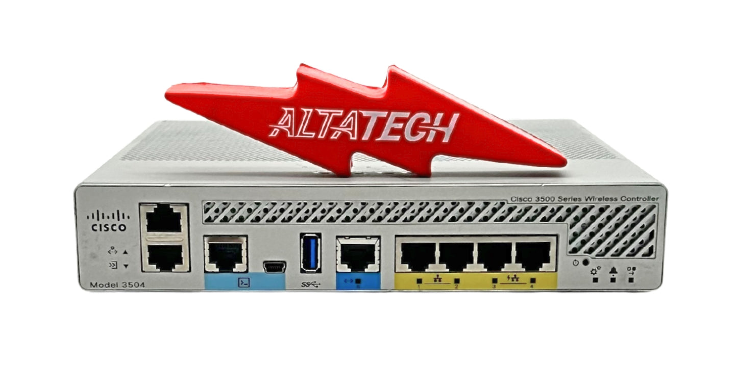 Cisco AIR-CT3504-K9 Wireless 4-Ports LAN WLAN Controller 802.11AC