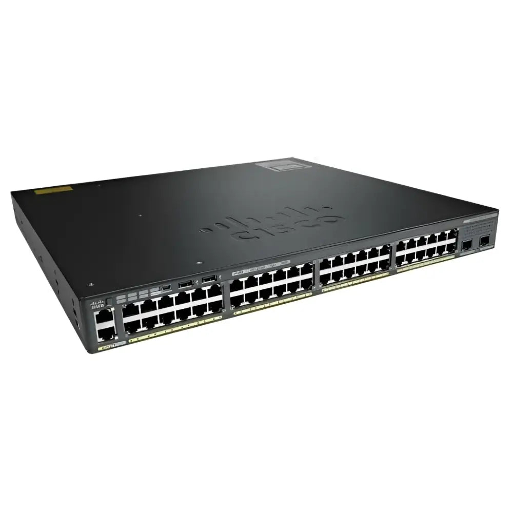 Cisco Catalyst 2960XR-48FPS-I 48-Port PoE+ Gigabit Managed Switch WS-C2960XR-48FPS-I - New