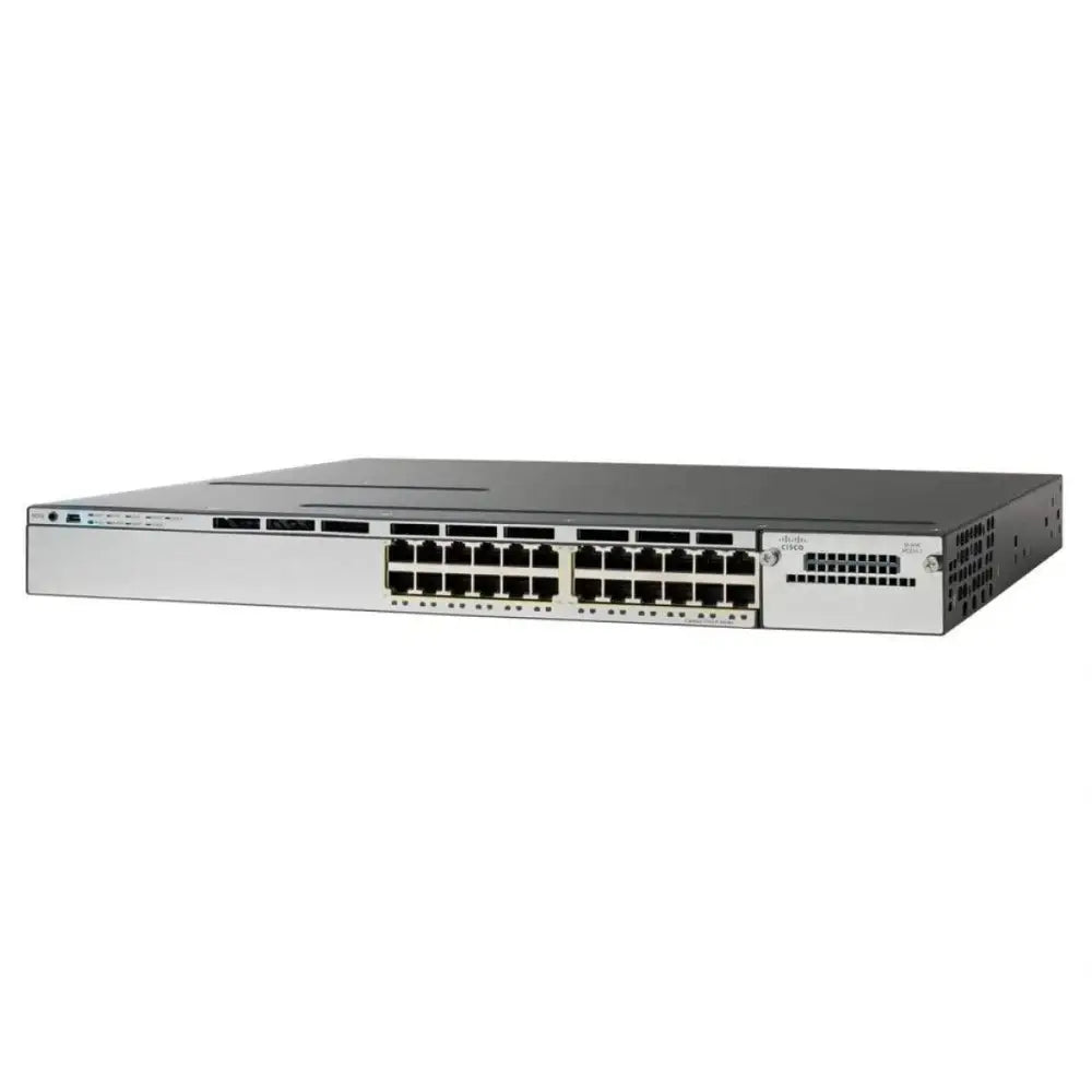 Cisco Catalyst 3850 24-Port PoE+ Managed L3 Switch WS-C3850-24P-E IP Services - Refurbished