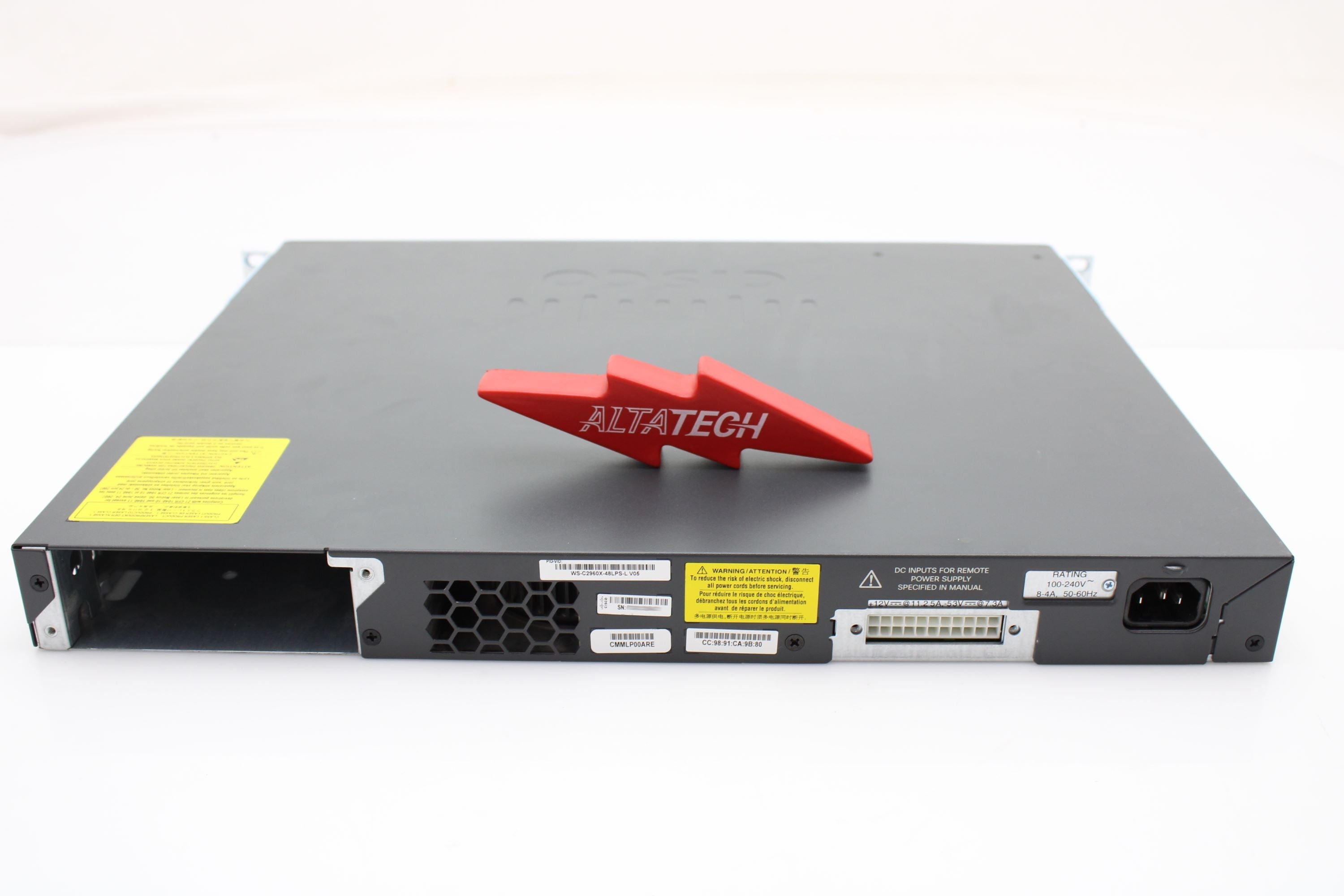 Cisco WS-C2960X-48LPS-L C2960X 48 PORT GIGE POE 370W